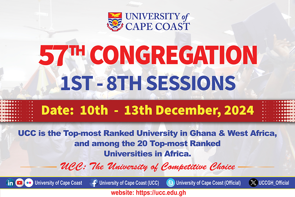1ST - 8TH THE 57TH CONGREGATION ANNOUNCEMENT