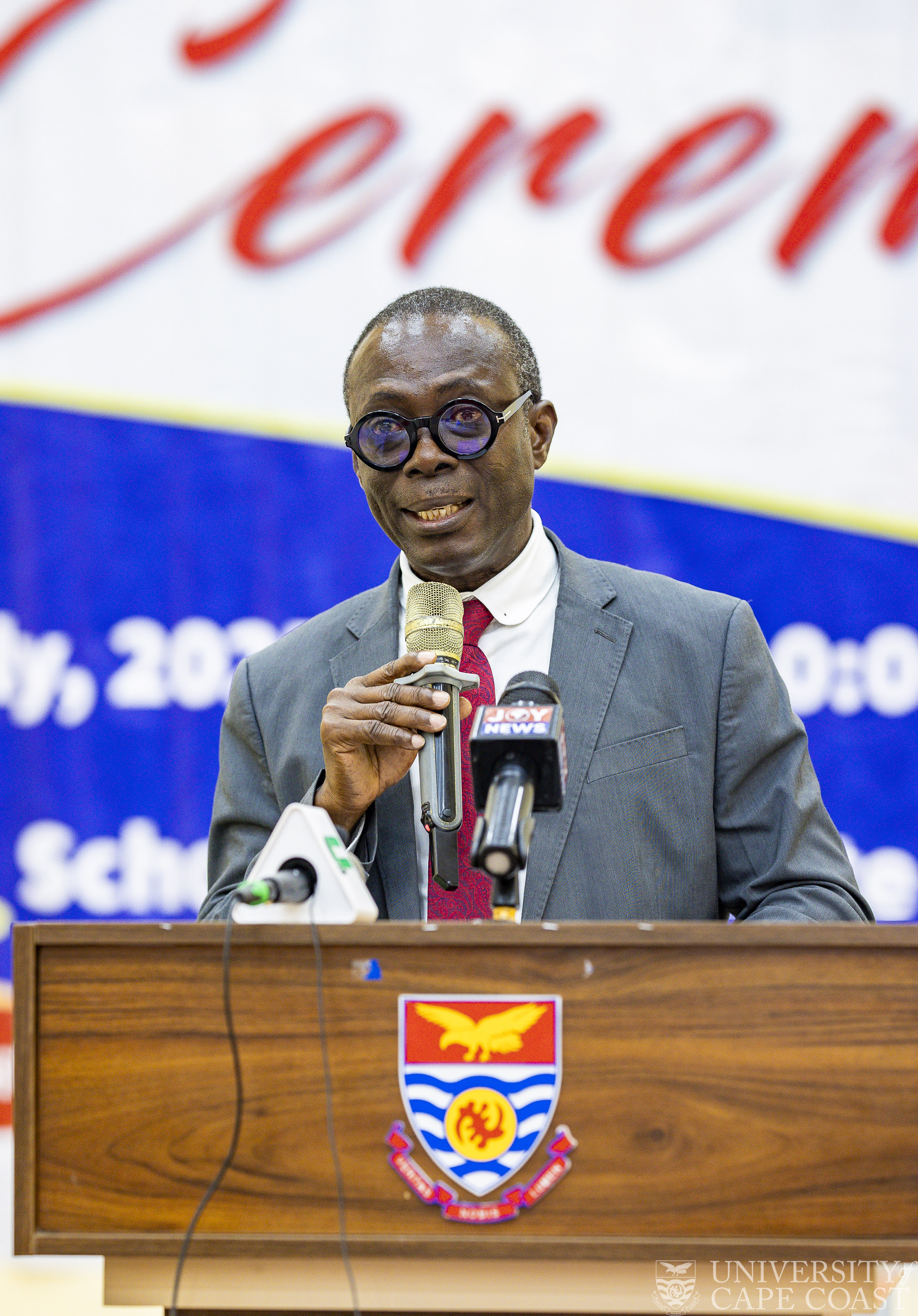 Vice-Chancellor Prof. Johnson Nyarko Boampong Vice-Chancellor Prof. Johnson Nyarko Boampong