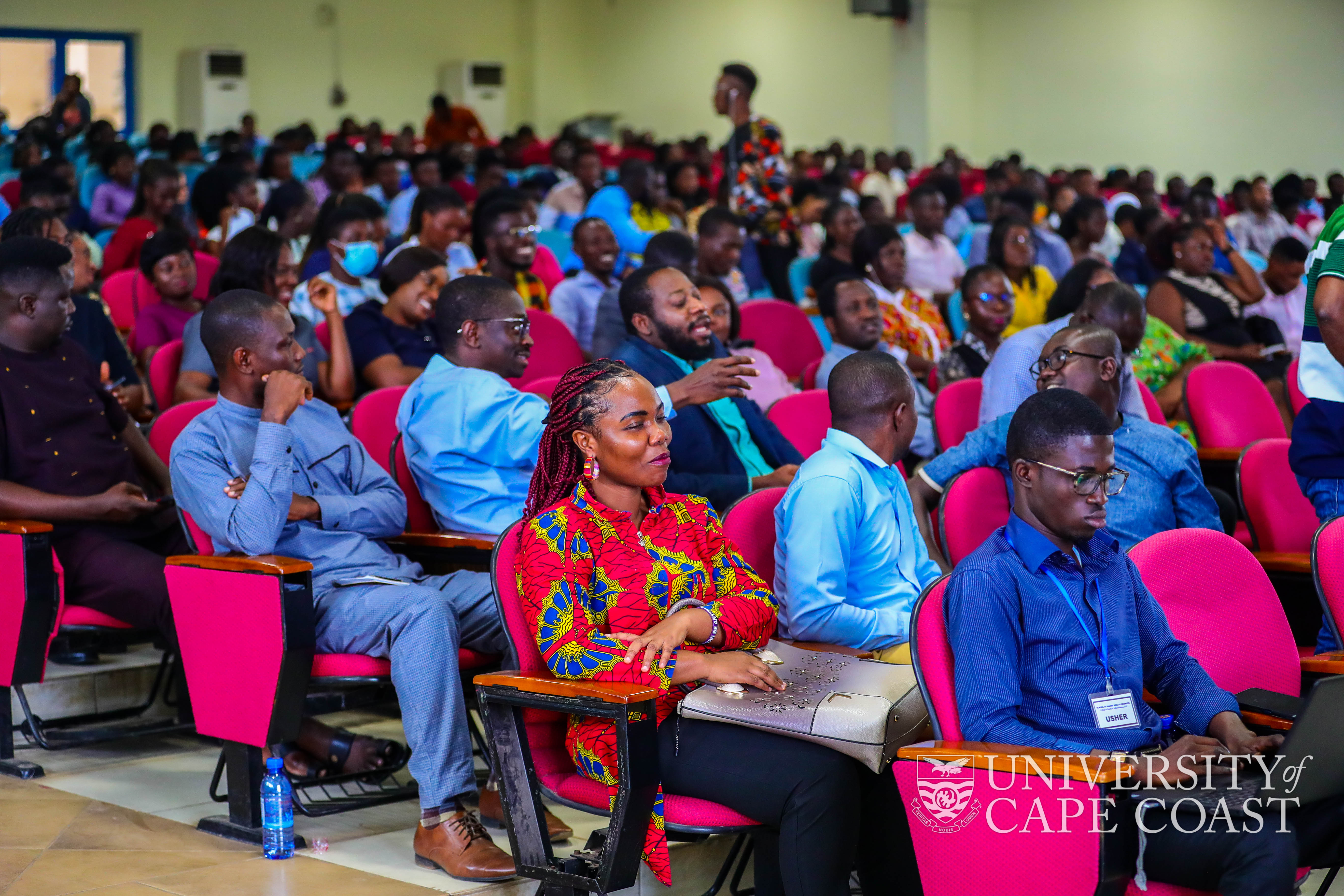 Some participants in the awards ceremony