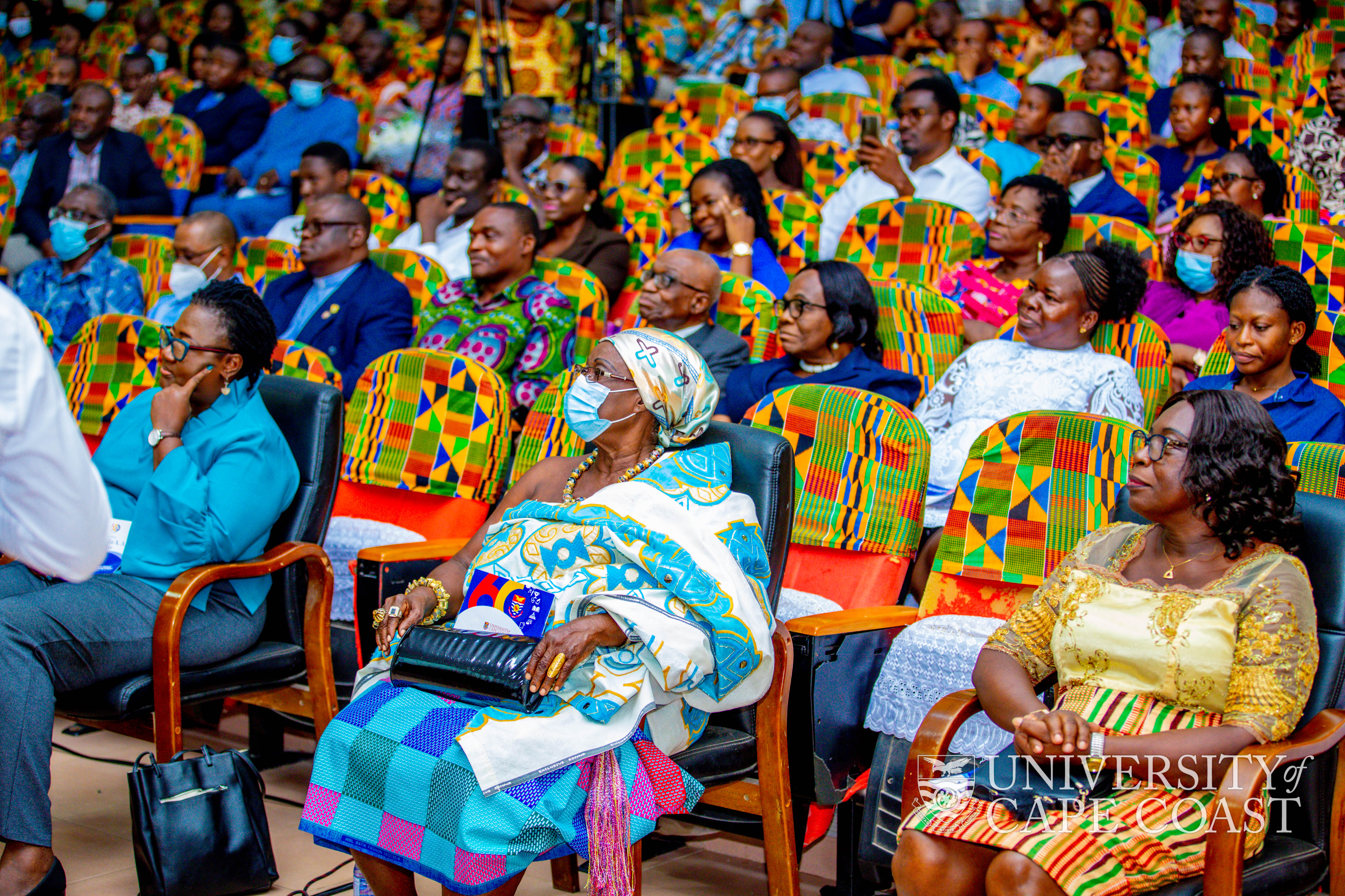 A section of the audience during the lecture