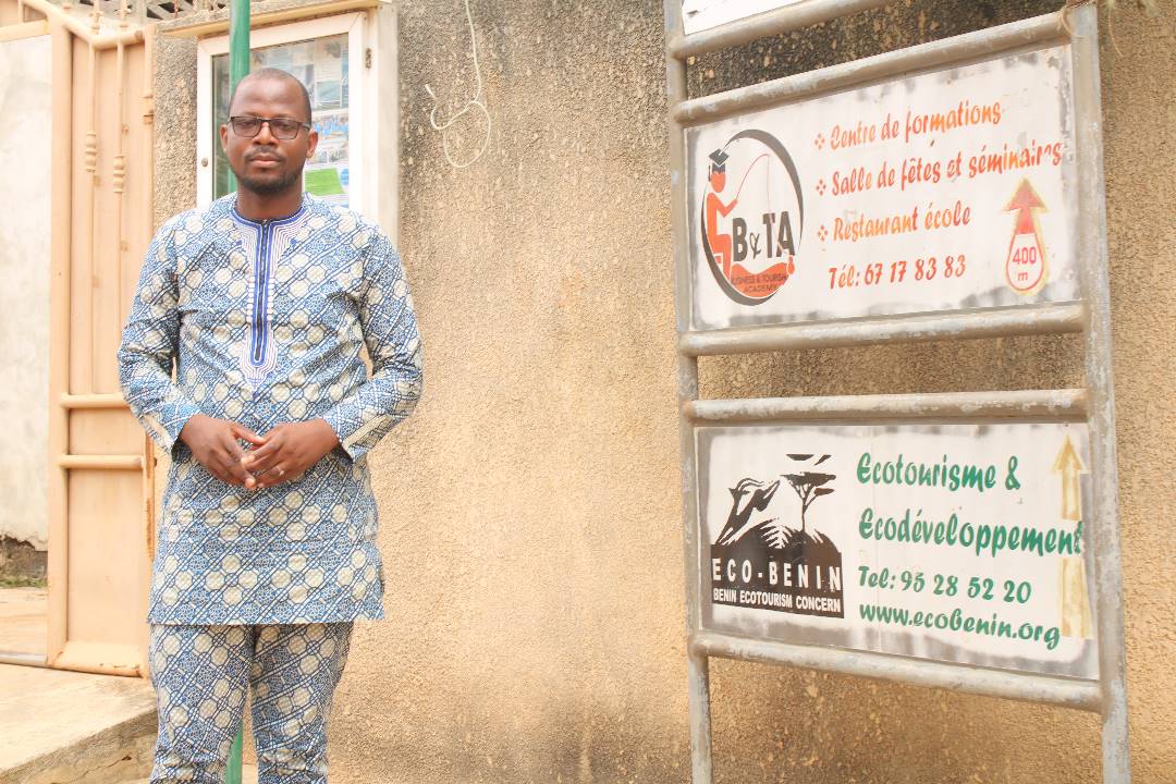 Dr. Pelebe at ECO-BENIN