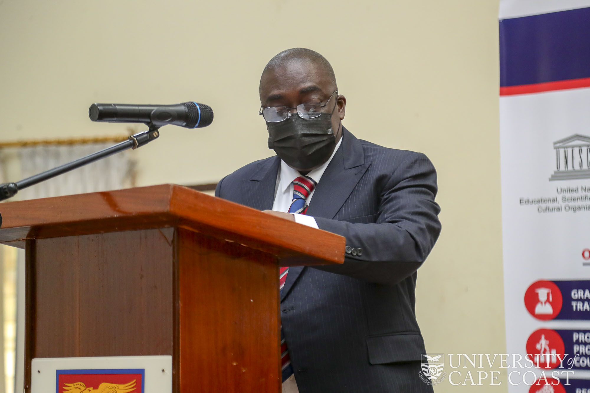 The Director General of IEPA Dr. Michael Boakye-Yiadom