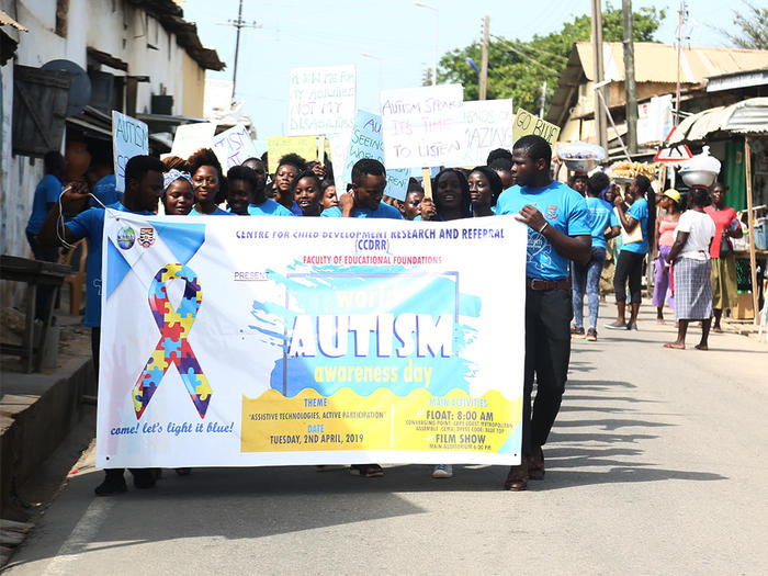 Procession through Cape Coast Procession through Cape Coast