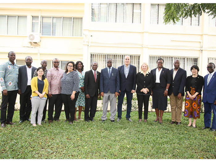 E-JUST courtesy call to UCC E-JUST delegation with Management of UCC