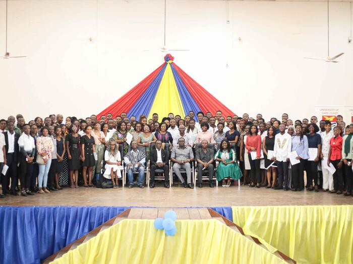Awardees with senior members of the Faculty Awardees with senior members of the Faculty