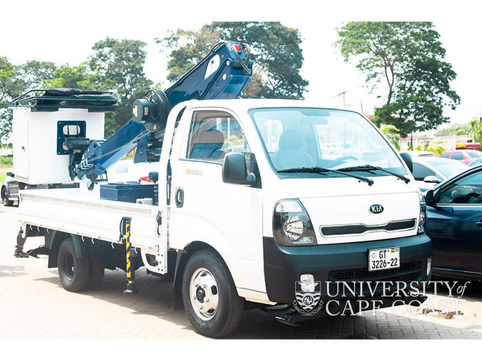 The newly acquired K3000 Area Pick Up Vehicle The newly acquired K3000 Area Pick Up Vehicle